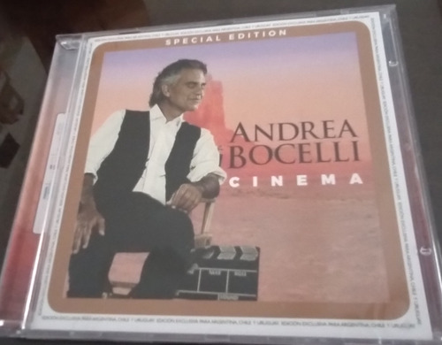 Andrea Bocelli Cd + Dvd Cinema Special Edition