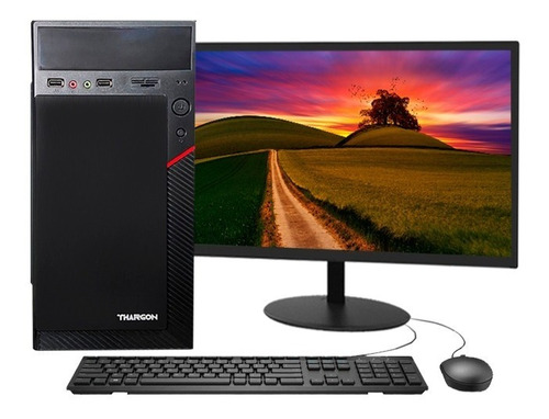 Computador Pc Completo Intel 8gb Hd 500gb Monitor 18 Wind 10
