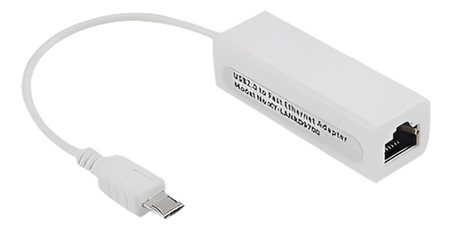 Micro Usb 2.0 A Ethernet Rj45 Adaptador De Red Lan Para Wind