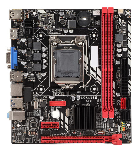 Placa Base Pc Escritorio Para Matx Computadora Tarjeta Red