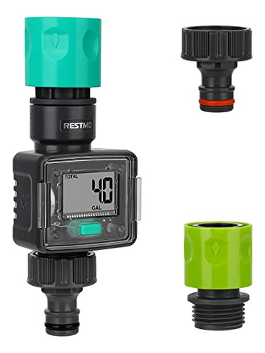 Water Meter With Quick Connect Fittings | Digital Contr...