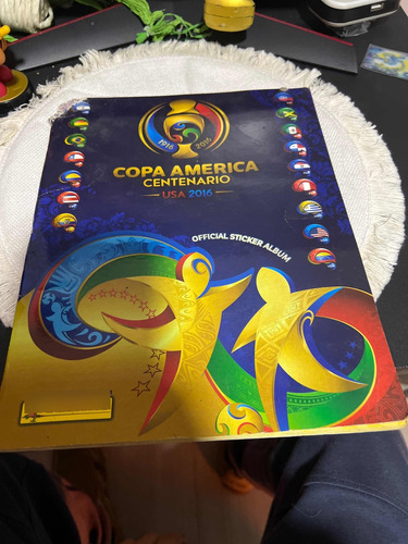 Album Copa America Cebtenario Usa 2016 Casi Completo!