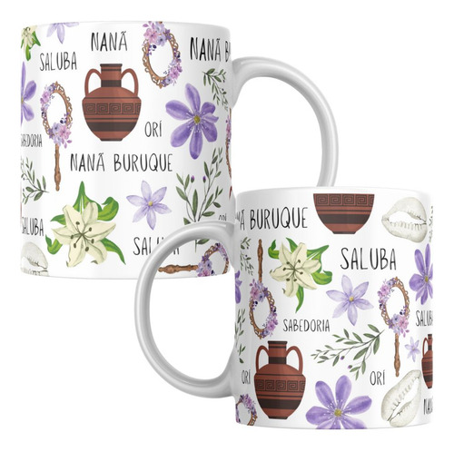 Caneca Nanã - Coleção Orixás Yalo Nanã