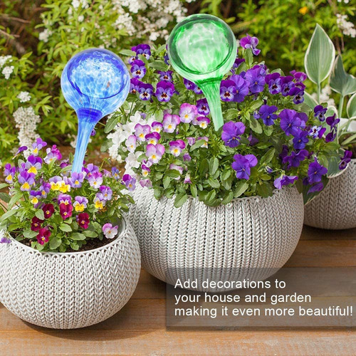 4 Globos De Riego De Plantas Bombillas De Riego Automático