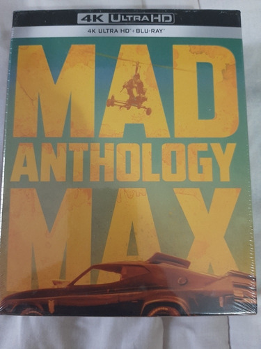 Box Blu Ray Ultra Hd 4k Mad Max Anthology 10 Discos Lacrado 