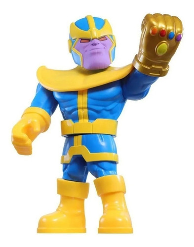 Imagem 1 de 2 de Boneco Marvel Super Heroe Adventures Mega Mighties Thanos
