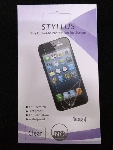 Imagem 1 de 5 de Kit Com 8x Película Frontal LG Nexus 4 Novo