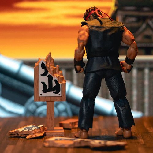 Figura Street Fighter Evil Ryu Exclusiva Sdcc23 Jada Toys