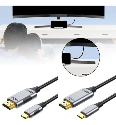 Z Cabo Usb C Para Hdmi, Cabo Tipo C Para Hdmi Para