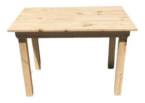 Mesa Patas Y Tapa Macizas 1,20 X 0,80 Madera Comedor Mueblok