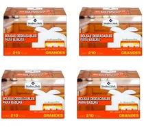 Comprar 4 Pack Bolsas De Basura Grandes Member´s Mark (840 Bolsas)