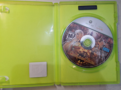 Kingdom Under Fire Circle Of Doom Xbox 360 (Usado)