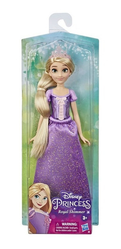 Imagen 2 de 5 de Muñeca Disney Princess - Rapunzel Royal Shimmer