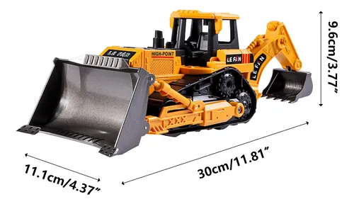 O Excavator Toys Bulldozer Truck Retroexcavadora Vehicle Toy