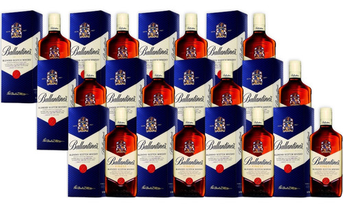 Whisky Ballantines Finest Scotch Caja X12u 700ml C/estuche