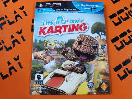 Little Big Planet Karting Ps3 Sobre Cartón Físico Envíos