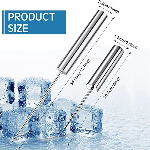 Picahielo De Acero Inoxidable Para Hielo Triturado -