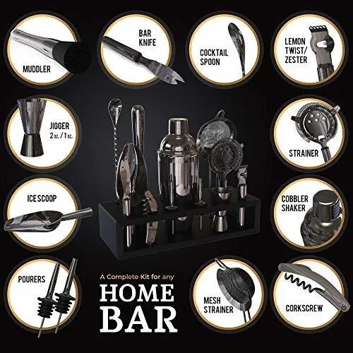 Highball Chaser Gun Kit De Camarero Chapado En L Con ..