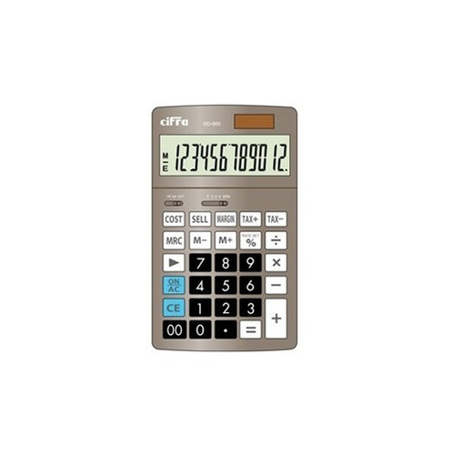 Calculadora De Escritorio Cifra Dt 660 - 170x100x 25mm -