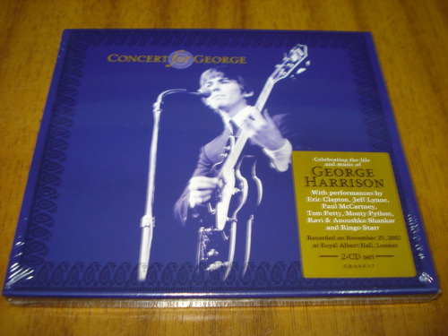Cd Concert For George Harrison (nuevo Sellado) Europeo 2 Cd