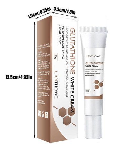 La Crema Facial E Glutatión Hidrata E Ilumina El Rostro