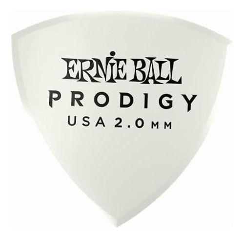 Ernie Ball Prodigy Púas Para Guitarra, 2 Mm, Diseño De