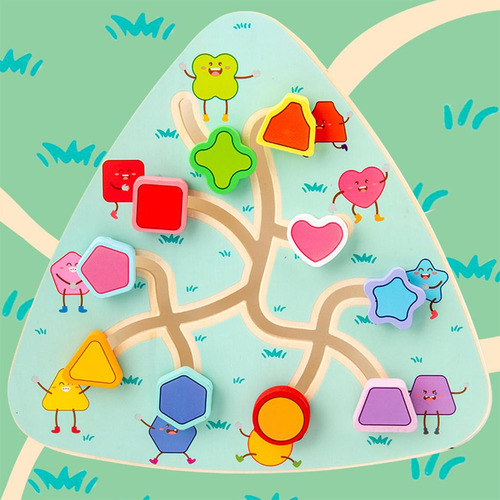 Quebra-cabeça Infantil Jogo De Tabuleiro Fazenda Florestal