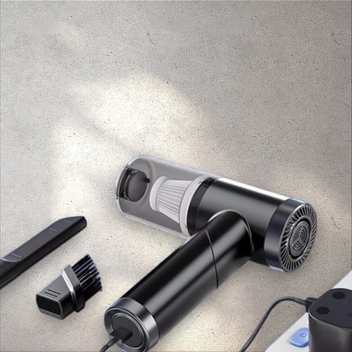 Aspiradora Inalámbrica Recargable De Mano 2 En 1 Portátil X1 Negro