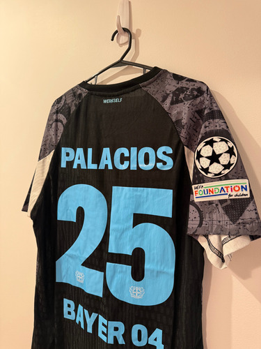Camiseta Bayer Leverkusen 24/25 - Exequiel Palacios #25 (Usado)