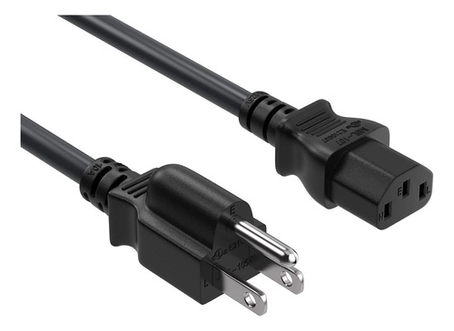 Cable Leader Cable De Alimentacion Universal De 18 Awg Para