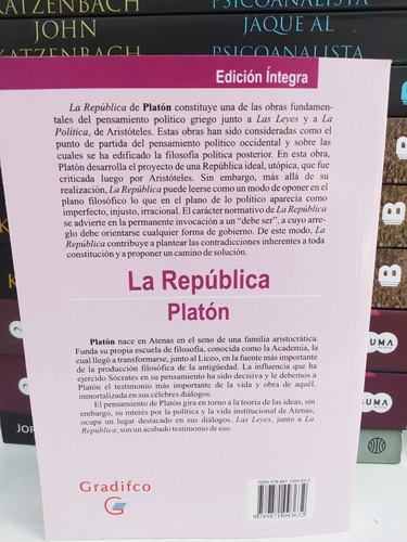 La Republica - Platon - Libro Nuevo