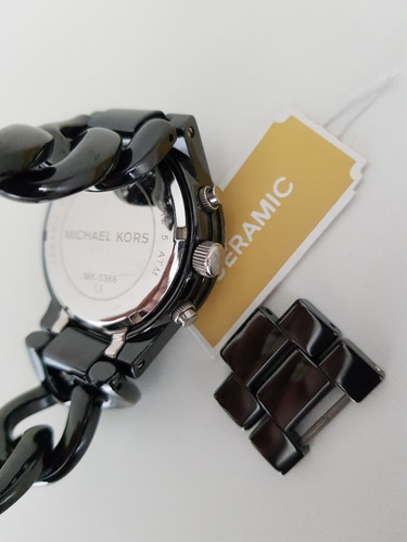 Relógio Michael Kors Mk5388 Original Chronografo Cerâmico!