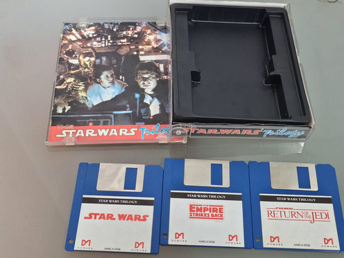 Star Wars Trilogy Amiga Original En Caja Buen Estado (Usado)