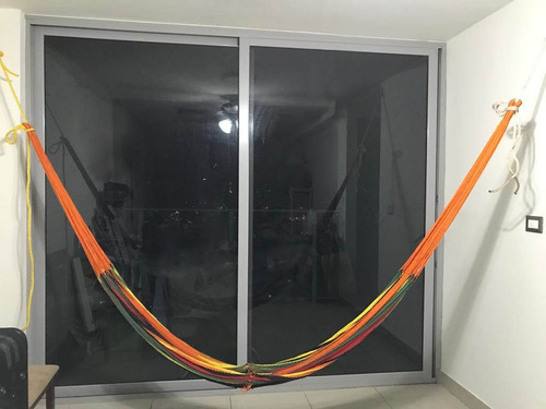 Hamaca / Chinchorro Artesanal Matrimonial Naranja
