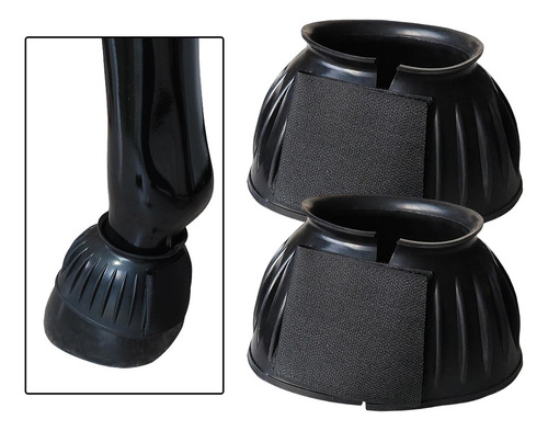 2 Uds. Botas De Campana De Caballo Overreach Boot Hoof