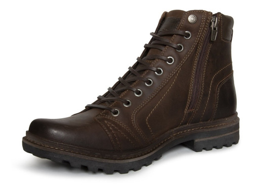 Imagem 6 de 6 de Bota Masculina Freeway Absolut Couro Legítimo - Chocolate