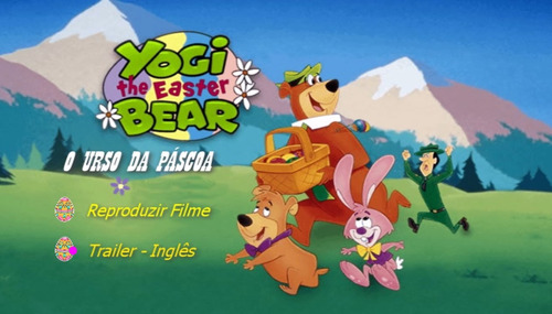 Dvd - Zé Colmeia Páscoa / Invasão Ursos Espaciais Hanna Barb
