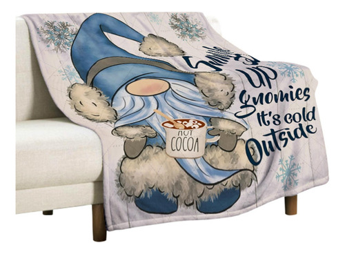 Manta Navideña De Gnomos Para Festivales De Gnomos, Manta De