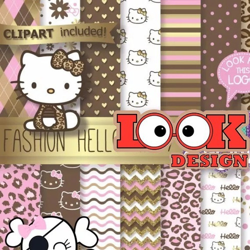 Kit Fondos Hello Kitty Papeles Imagenes Png Clipart 007