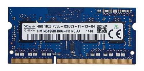 Memoria Ddr3l 4gb  Para Laptop