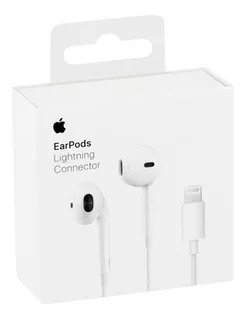 Audífonos Earpods Lightning Apple Original iPhone 7 8 Plus X