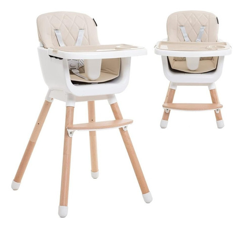 Silla Para Bebé Ha032  Beige Cuadrada