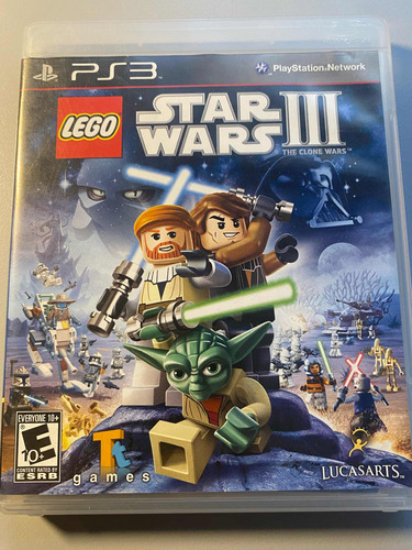 Juego Lego Star Wars Iii The Clone Wars Ps3 Físico