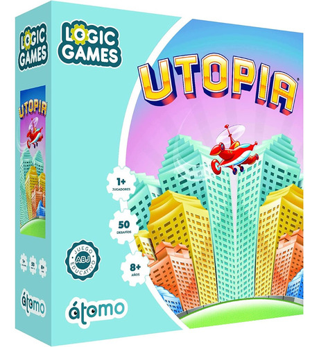 Utopia Juego De Lógica E Ingenio 50 Retos Logic Games