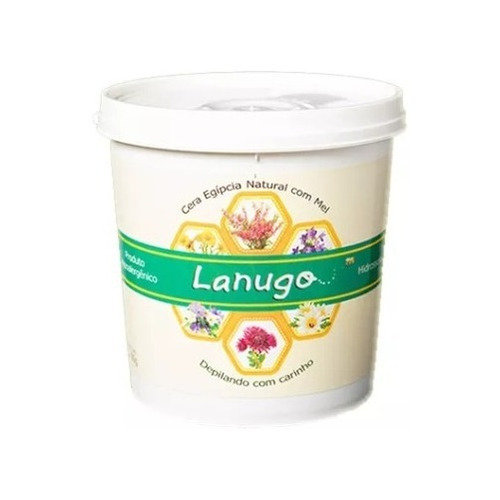 Cera Morna Natural C/ Mel 1.2kg + Lenço Depilatório+espátula