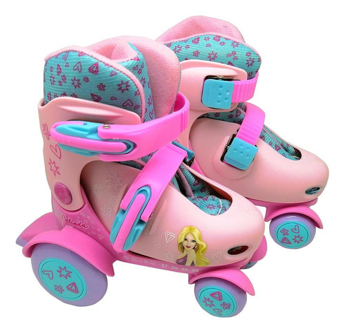 Patins Roller Ajustável N. 27 A 30 Belinda Dm Toys