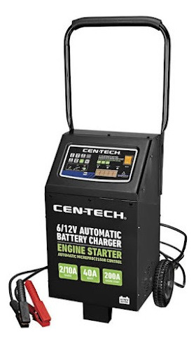 Cargador De Baterias Cen-tech 63423 6/12v 2/10/40/200a