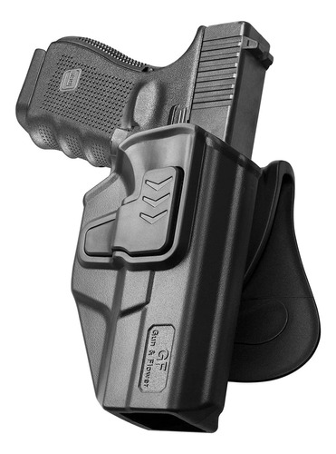 Holster Universal Funda Porta Pistola Glock 19 25 17 9mm Owb