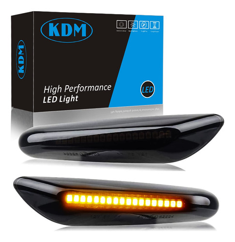 Kdm Luz Led Marcador Lateral Para Guardabarro Bmw E90 E91 X3