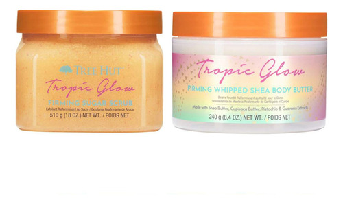 Set Para El Cuidado De La Piel Tree Hut, Exfoliante Y Loción